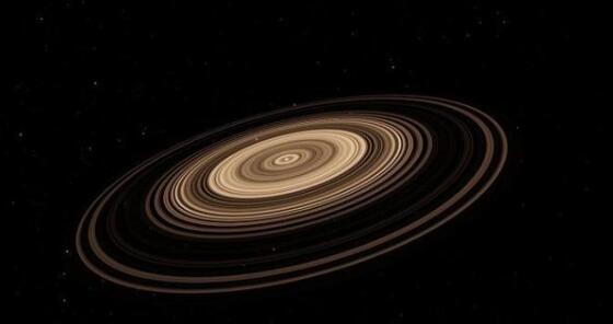 宇宙中最漂亮的星球,超级土星30个光环(直径超太阳)