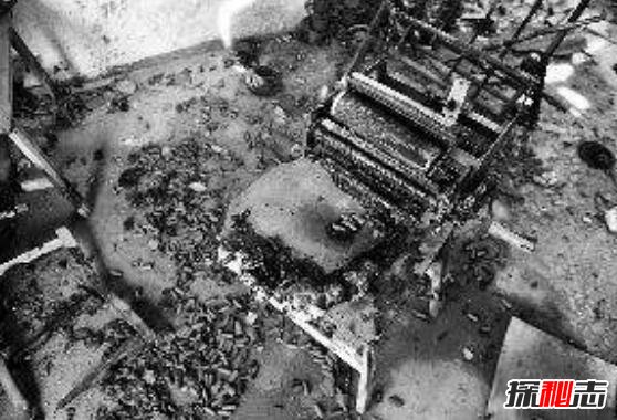 美国八角大楼爆炸图片