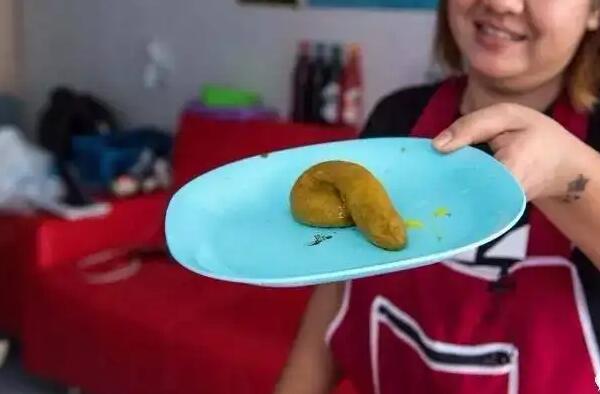 日本金粒餐大便图片