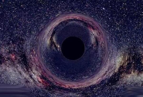 黑洞到底长什么样图片