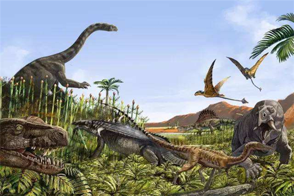 恐龙是什么时候灭绝的?白垩纪时被陨石毁灭(6500万年前)