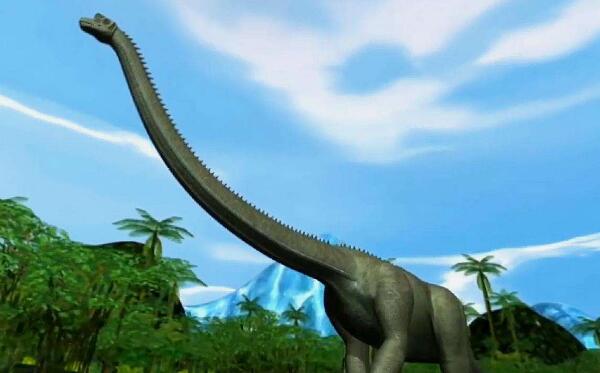 波塞东龙已知最高的恐龙17米高北美洲超巨型恐龙