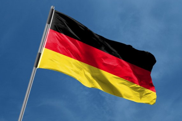 德国国旗的照片图片