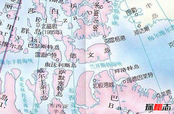 埃尔斯米尔岛地图图片